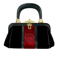 バゴンギ ハンドバッグ カバン ベロア