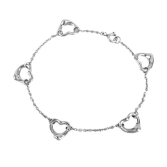 オープンハート ブレスレット 5P